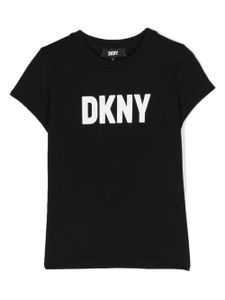 Dkny Kids t-shirt en coton à logo imprimé - Noir