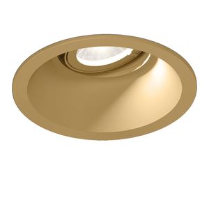 Wever & Ducré Deep Adjust Petit 1.0 LED Plafondspot - Champagne - 3000K- Draadveren