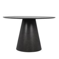 Eettafel Fynn Zwart Rond 120cm - Giga Meubel - thumbnail