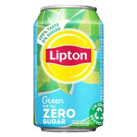 Frisdrank Lipton Ice Tea green zero blik 330ml - thumbnail