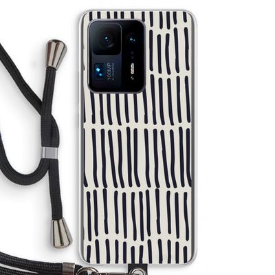 Moroccan stripes: Xiaomi Mi Mix 4 Transparant Hoesje met koord