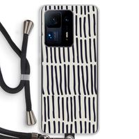 Moroccan stripes: Xiaomi Mi Mix 4 Transparant Hoesje met koord