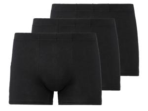 LIVERGY 3 heren boxers (M, Zwart)