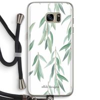 Branch up your life: Samsung Galaxy S7 Edge Transparant Hoesje met koord