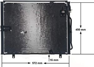 Condensor, airconditioning AC148000S