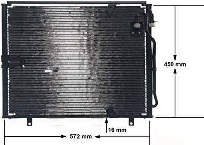 Condensor, airconditioning AC148000S