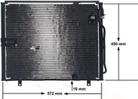 Condensor, airconditioning AC148000S