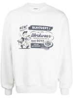 CHOCOOLATE sweat à texte imprimé - Gris