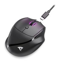 Sharkoon OfficePal M25W muis Gamen Rechtshandig RF Wireless + USB Type-C Optisch 4000 DPI - thumbnail