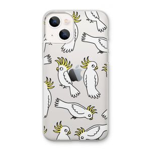 Papegaai: iPhone 13 mini Transparant Hoesje