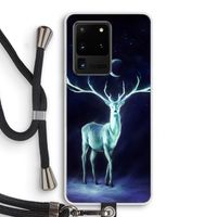 Nightbringer: Samsung Galaxy S20 Ultra Transparant Hoesje met koord