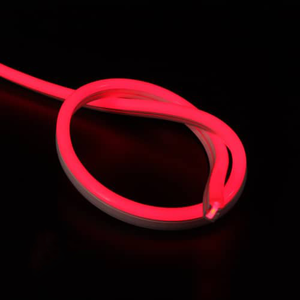 LED strip 230V - neon flex rood IP67 dimbaar per-meter plug & play