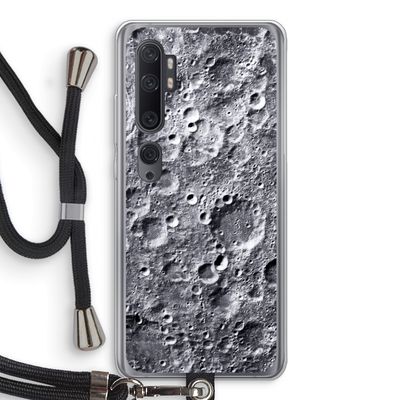 Maanlandschap: Xiaomi Mi Note 10 Pro Transparant Hoesje met koord
