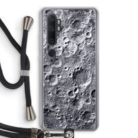 Maanlandschap: Xiaomi Mi Note 10 Pro Transparant Hoesje met koord