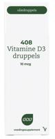408 Vitamine D3 druppels 10mcg 25 Milliliter