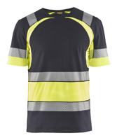 Blåkläder T-Shirt High-Vis 34211030 | Medium Grijs/High-Vis Geel | Maat XXL - 7330509815366