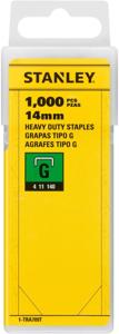 Stanley nietjes type G, 14 mm, doos van 1.000 nietjes
