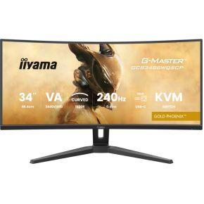 Iiyama G-Master Gold Phoenix GCB3486WQSCP-B1 34 Ultra Wide Quad HD 240Hz VA Gaming Monitor