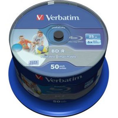 Verbatim BD-R Blu-Ray 25GB 6x 50st. Cakebox Printable