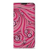 Motorola Moto E7 Power | E7i Power Bookcase Swirl Pink