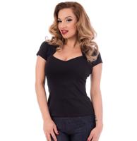 Steady Clothing Sophia Top All Black-M