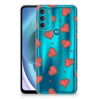 Motorola Moto G71 5G TPU bumper Hearts - thumbnail