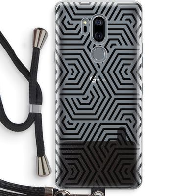 Magic pattern: LG G7 Thinq Transparant Hoesje met koord