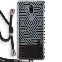 Magic pattern: LG G7 Thinq Transparant Hoesje met koord