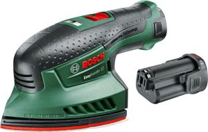 Bosch Home and Garden EasySander 12 060397690A Accu-multischuurmachine Incl. 2 accus 12 V 2.5 Ah Aantal meegeleverde accus: 2