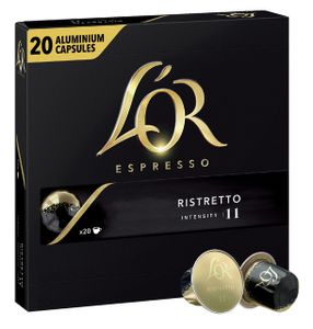 Koffiecups L&apos;Or espresso Ristretto 20st