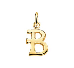 TFT Bedel Letter B Goud