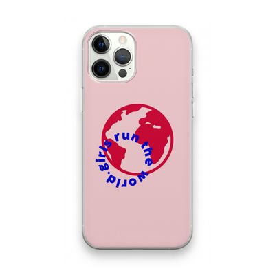 Run The World: iPhone 12 Pro Max Transparant Hoesje