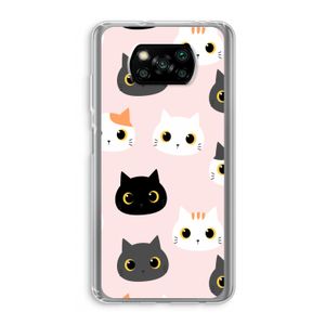 Katten: Xiaomi Poco X3 Pro Transparant Hoesje