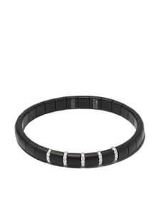 Roberto Demeglio "bracelet Domino en or blanc 18ct, diamants et céramique" - Argent