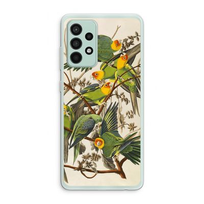 Carolinaparkiet: Samsung Galaxy A52s 5G Transparant Hoesje