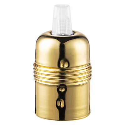 Light depot - fitting Shine E27 - goud - Outlet