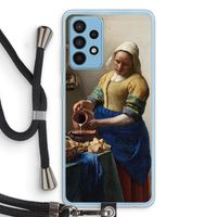 The Milkmaid: Samsung Galaxy A52 Transparant Hoesje met koord