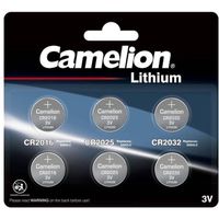 Camelion Lithium 6 blister 2x CR2032, 2x CR2025, 2x CR2016 - thumbnail