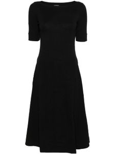 Lauren Ralph Lauren robe mi-longue Munzie à coupe évasée - Noir