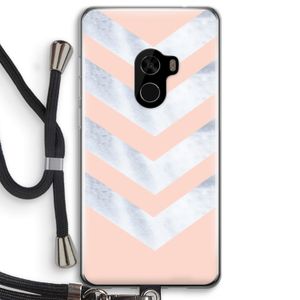 Marmeren pijlen: Xiaomi Mi Mix 2 Transparant Hoesje met koord