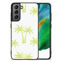 Samsung Galaxy S21FE Bloemen Hoesje Palmtrees