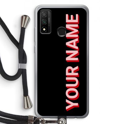 Namecase: Huawei P Smart (2020) Transparant Hoesje met koord