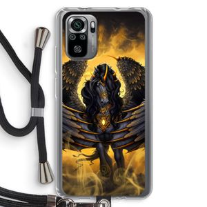 Pegasus: Xiaomi Redmi Note 10S Transparant Hoesje met koord