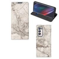 OPPO Find X3 Neo | Standcase | Marmer Beige OPPO Find X3 Neo | Standcase | Marmer Beige