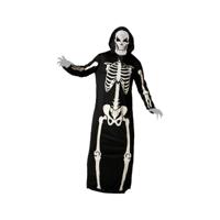 Kostuums voor Volwassenen Skelet Halloween Maat XS/S