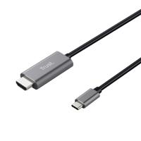 Trust 23332 USB-C-displaykabel USB-C / HDMI Adapterkabel USB-C stekker, HDMI-A-stekker 1.80 m Zwart - thumbnail