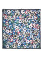 Bimba y Lola foulard à fleurs imprimées - Bleu