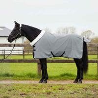VidaXL Paardendeken volledig donkergroen 135 cm polar fleece
