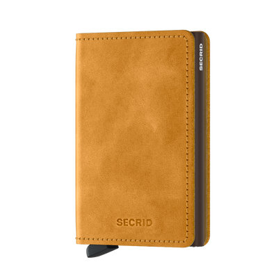 Secrid Slim Wallet Portemonnee Vintage Ochre