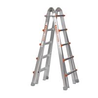 Waku Telescoopladder vouwladder 4x5 treden - 1413800102